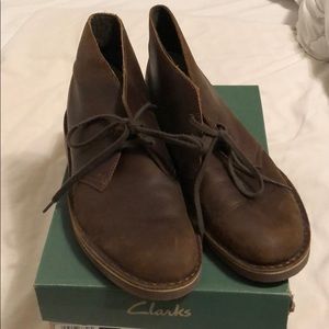 Dark Brown Clark’s Bushacre 2 sz 9